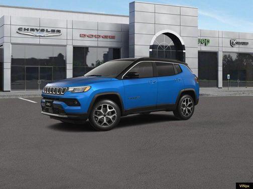 Hydro Blue Pearlcoat 2026 Jeep Compass Limited