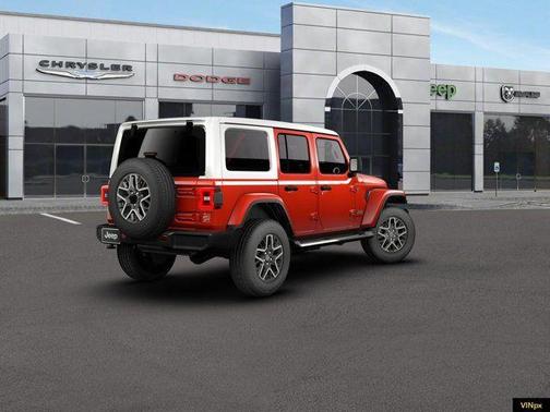 Firecracker Red Clearcoat 2026 Jeep Wrangler Sahara
