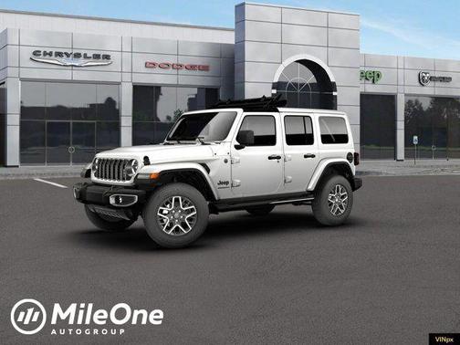 Bright White Clearcoat 2026 Jeep Wrangler Sahara