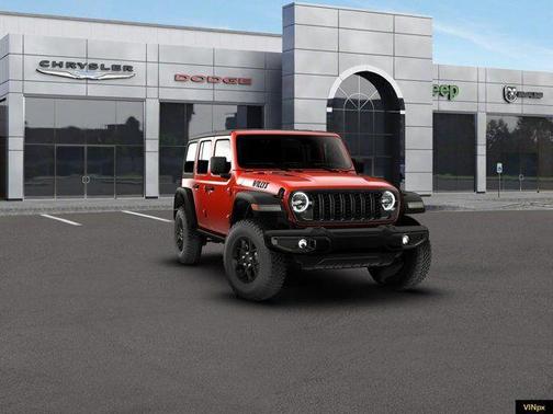 Firecracker Red Clearcoat 2026 Jeep Wrangler Sport