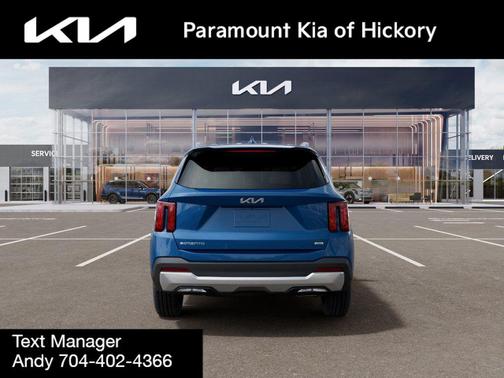 Mineral Blue 2026 Kia Sorento Hybrid EX