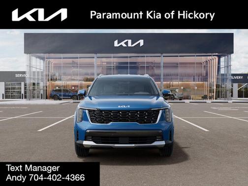 Mineral Blue 2026 Kia Sorento Hybrid EX