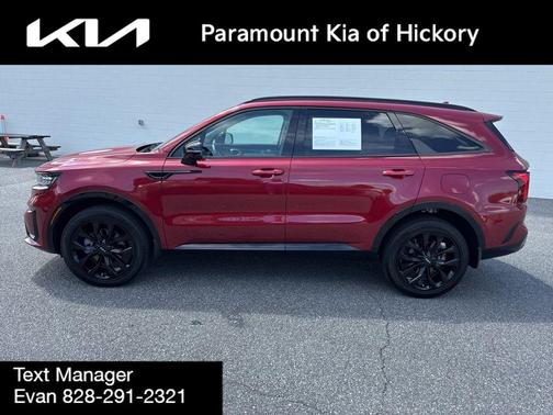 Passion Red 2023 Kia Sorento SX
