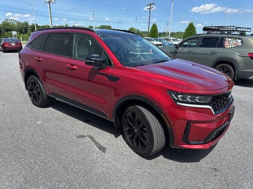 Passion Red 2023 Kia Sorento SX