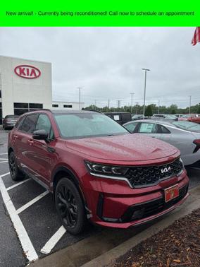 Passion Red 2023 Kia Sorento SX