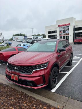 Passion Red 2023 Kia Sorento SX