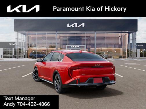 Currant Red 2026 Kia K4 GT-Line