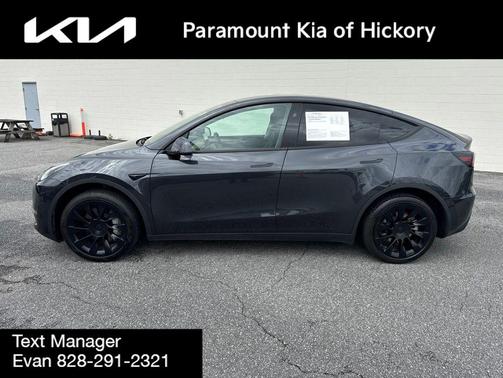 Stealth Gray 2024 Tesla Model Y Long Range Single Motor Rear-Wheel Drive
