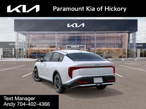Snow White Pearl 2025 Kia K4 EX