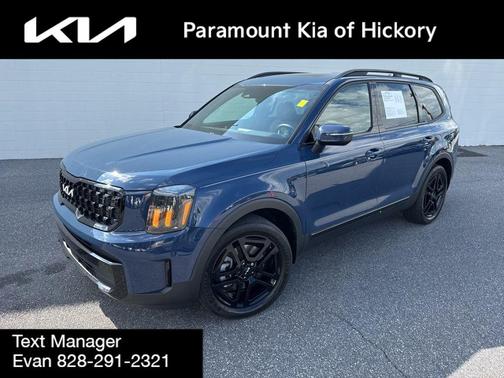 Midnight Lake Blue 2024 Kia Telluride EX X-Line