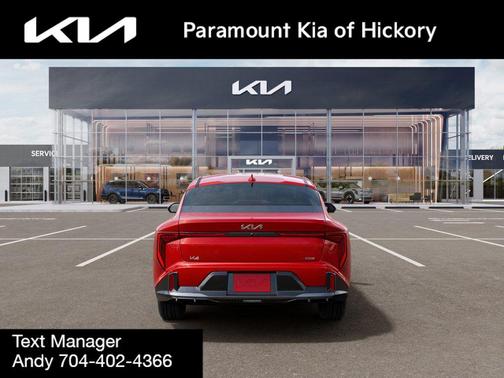 Currant Red 2026 Kia K4 GT-Line