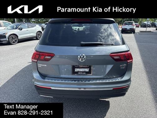 Platinum Gray Metallic 2021 Volkswagen Tiguan 2.0T SEL