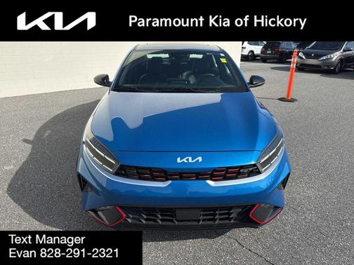 Sporty Blue 2023 Kia Forte GT
