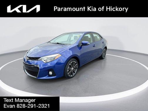 2016 Toyota Corolla S Plus