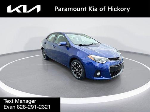 2016 Toyota Corolla S Plus