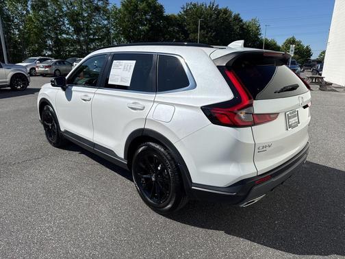 Platinum White Pearl 2025 Honda CR-V Hybrid Sport FWD