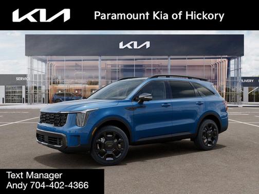 Mineral Blue 2026 Kia Sorento Plug-In Hybrid SX Prestige