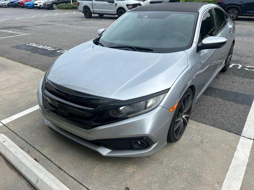 Lunar Silver Metallic 2019 Honda Civic Sport