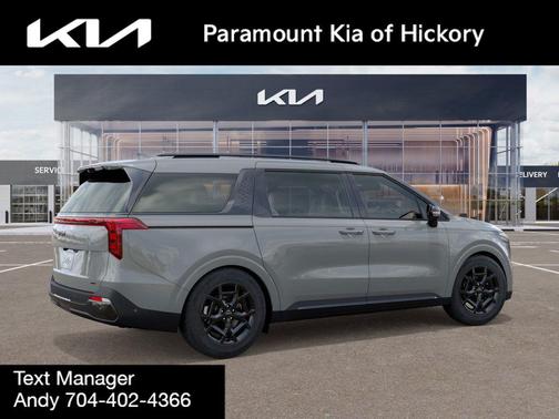 Ceramic Silver 2026 Kia Carnival Hybrid SX