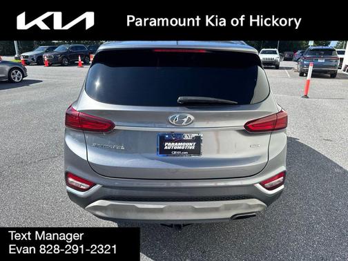 Machine Gray 2020 Hyundai SANTA FE SE 2.4