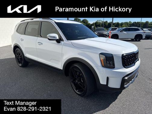 Glacial White Pearl 2025 Kia Telluride SX Prestige X-Line