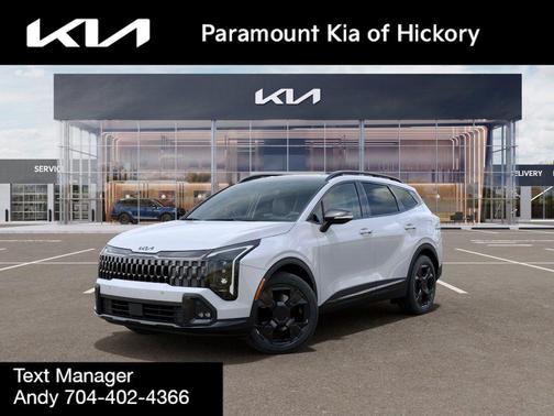 Glacial White Pearl 2026 Kia Sportage X-Line
