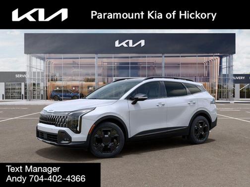 Glacial White Pearl 2026 Kia Sportage X-Line