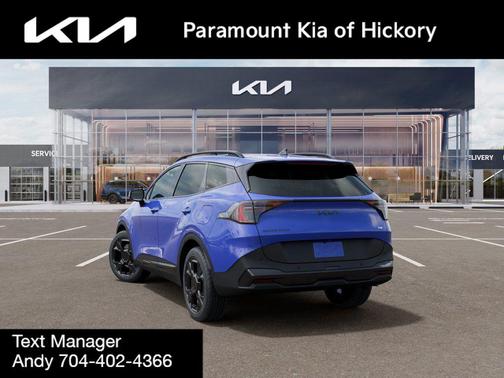 Nebular Blue 2026 Kia Sportage X-Line