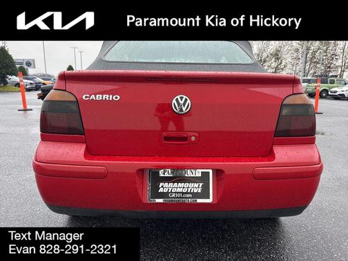 2000 Volkswagen Cabrio GL