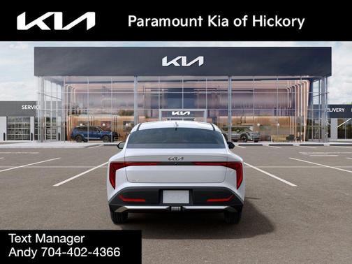 White Pearl 2026 Kia K4 LX