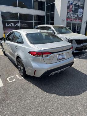 Classic Silver Metallic 2022 Toyota Corolla SE