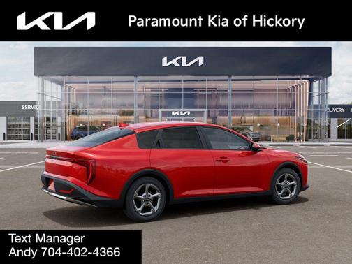 Currant Red 2026 Kia K4 LXS