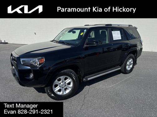 Midnight Black Metallic 2023 Toyota 4Runner SR5