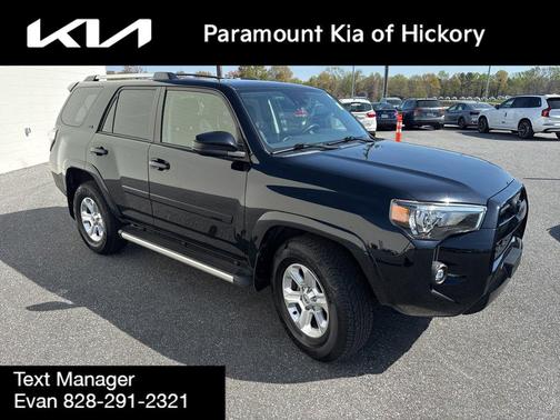 Midnight Black Metallic 2023 Toyota 4Runner SR5