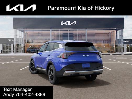 Nebular Blue 2026 Kia Sportage EX