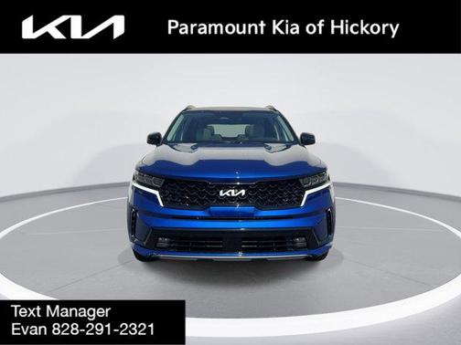 Sapphire Blue 2022 Kia Sorento SX