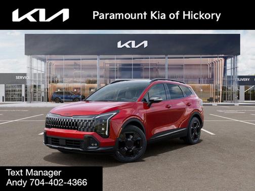 Runway Red 2026 Kia Sportage X-Line