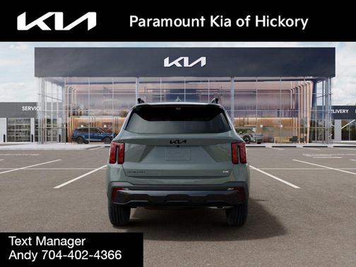 Cityscape Green 2026 Kia Sorento Plug-In Hybrid SX Prestige