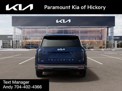 Midnight Lake Blue 2027 Kia Telluride Hybrid EX