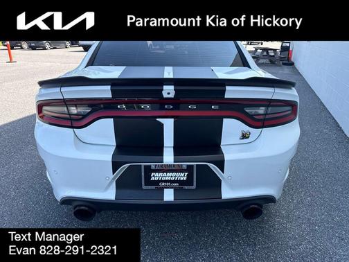 White Knuckle Clearcoat 2020 Dodge Charger Scat Pack