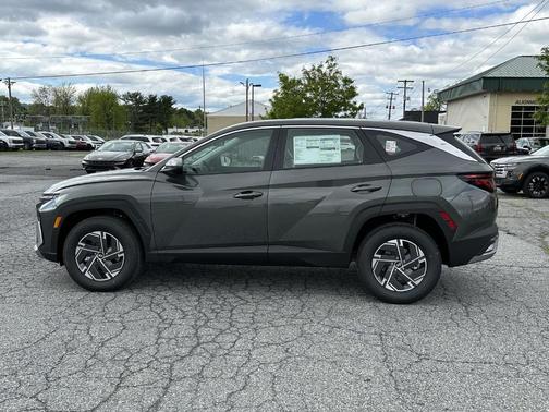 Amazon Gray 2026 Hyundai TUCSON Hybrid Blue SE