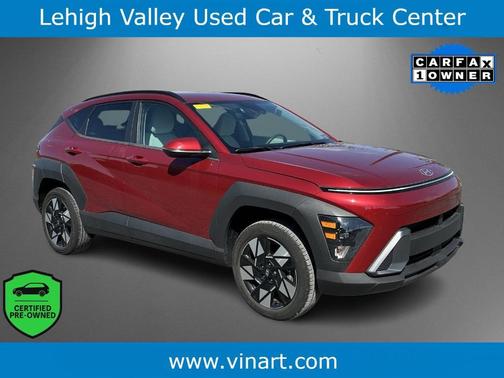 Red Metallic 2024 Hyundai KONA SEL