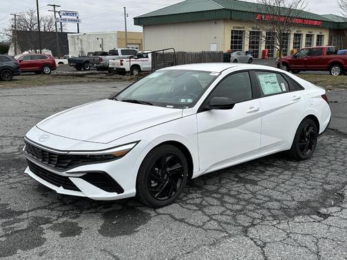 White 2026 Hyundai ELANTRA SEL Sport