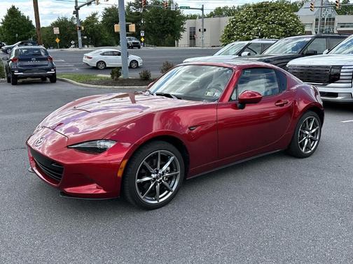 Soul Red Crystal 2021 Mazda MX-5 Miata RF Grand Touring