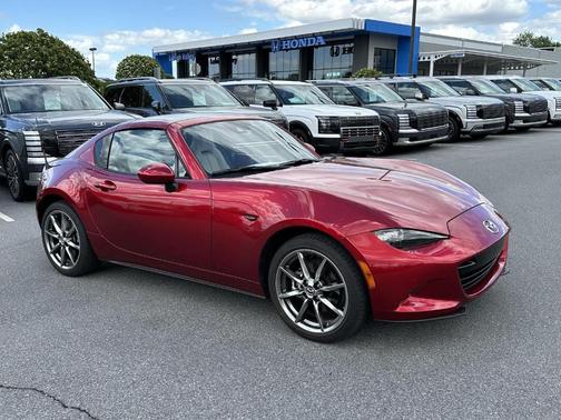 Soul Red Crystal 2021 Mazda MX-5 Miata RF Grand Touring