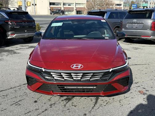 Red 2026 Hyundai ELANTRA SEL Sport