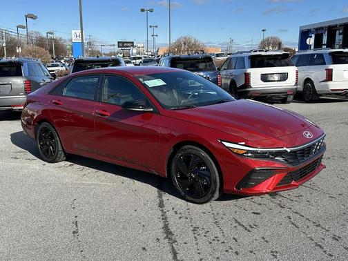 Red 2026 Hyundai ELANTRA SEL Sport