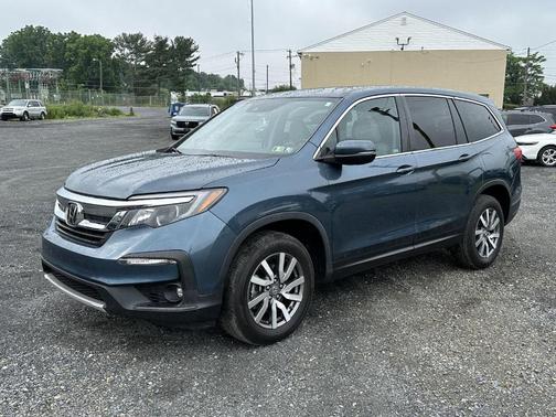 Steel Sapphire Metallic 2022 Honda Pilot EX-L