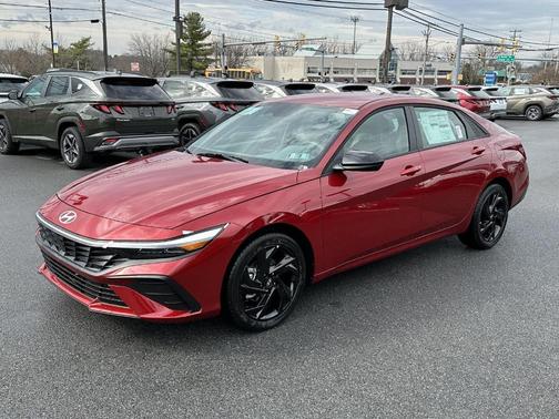 Red 2026 Hyundai ELANTRA SEL Sport