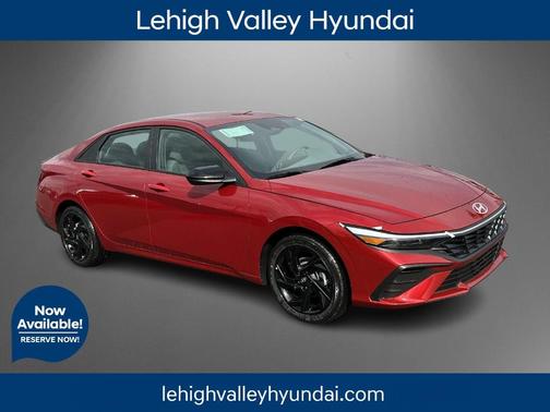 Red 2026 Hyundai ELANTRA SEL Sport